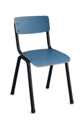 Chaise de cafétéria empilable