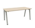 Bureau droit 120x80 Steelcase - Angle rond 120