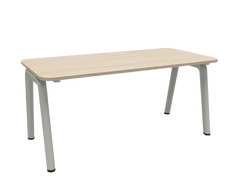 Bureau droit 120x80 Steelcase - Angle rond 120