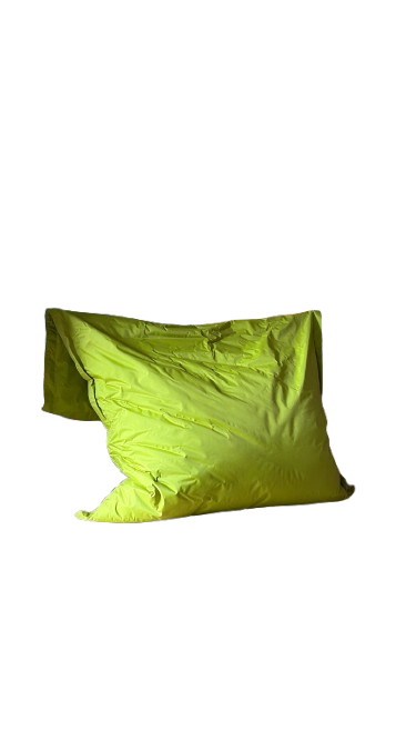 Pouf en tissu Chelsea Cucumber