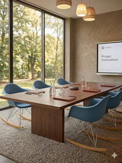 Chaise de réunion Vitra avec accoudoirs