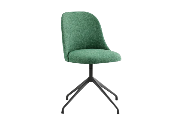 Chaise de réunion Viccarbe Aleta Vert