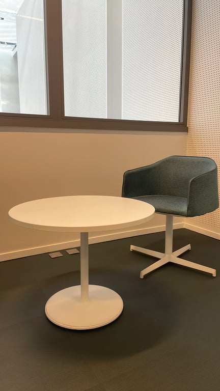 Table basse ronde - face