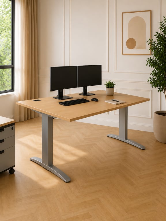 Bureau droit 160x80