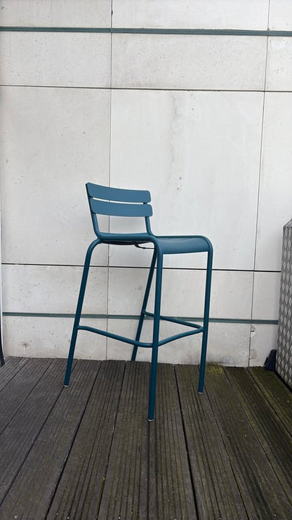 Chaise d'extérieur en métal Boston Blue