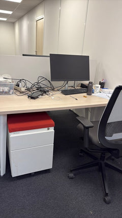 Caisson 2 tiroirs Steelcase - 3-4