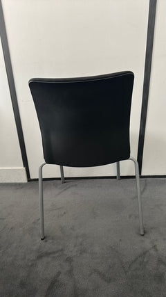 Chaise de réunion Steelcase noire - arriere