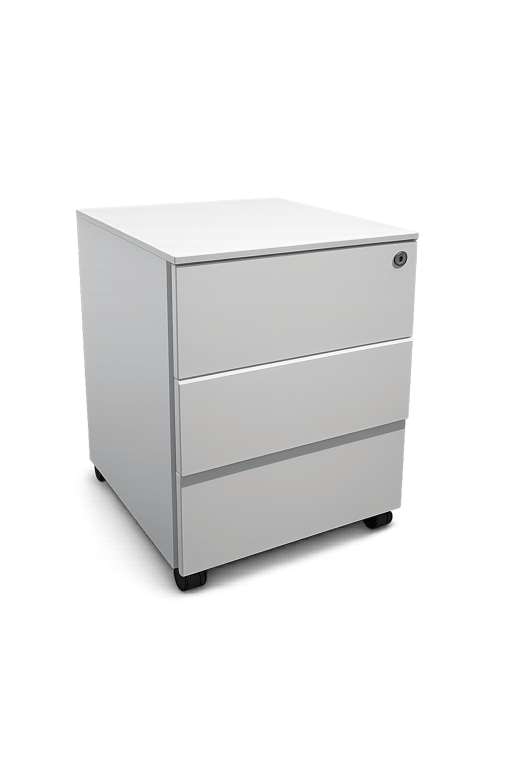 Caisson mobile 3 tiroirs avec roulettes