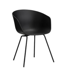 Fauteuil Hay - Chaise AAC26 pieds noirs