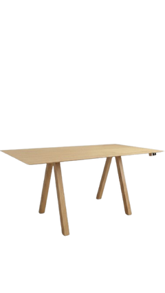 Table haute rectangulaire 240x120 Viccarbe - Trestle
