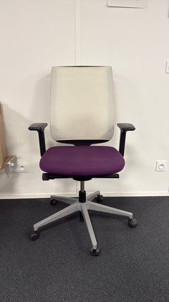 Fauteuil de bureau Steelcase Reply Air Violet - 3-4