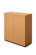 Armoire basse en bois massif
