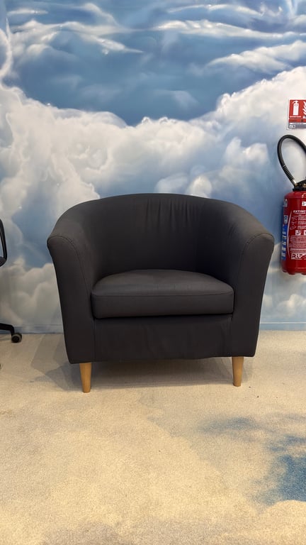 Fauteuil IKEA Tulstta Noir - 3-4