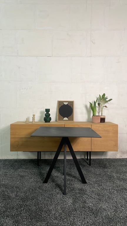 Table de cafétéria 80x80 Pedrali - Arki-Base ARK4 - ambiance