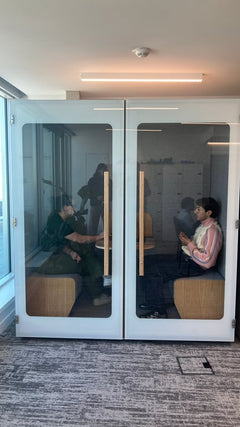 Cabine acoustique Duo de PhoneBooth - cotes