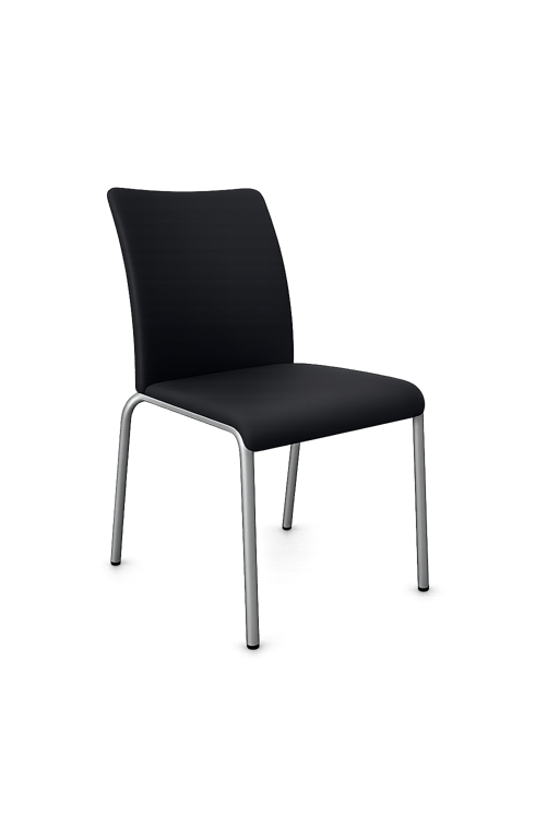 Chaise de réunion Steelcase noire
