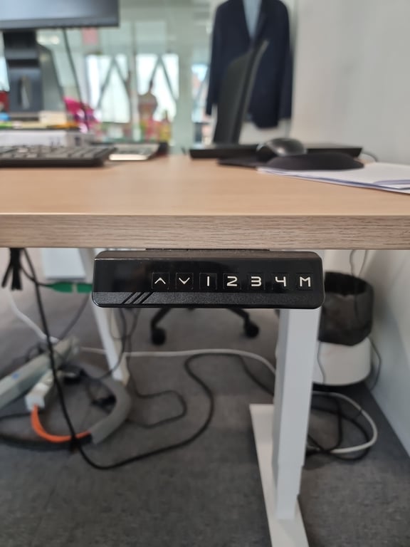 Bureau réglable électrique
