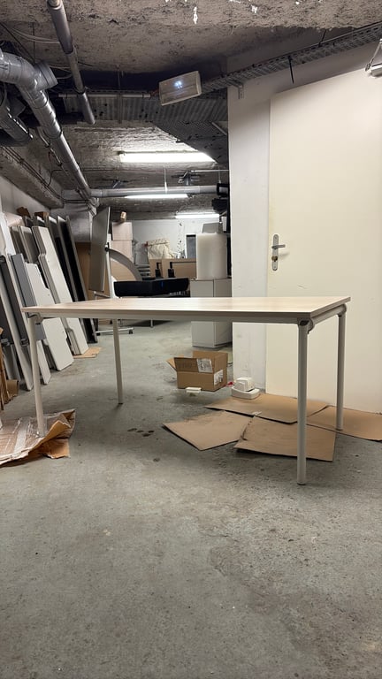 Table polyvalente rectangulaire 160x80 Steelcase - 3-4