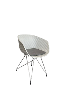 Chaise de réunion Metalmobil avec accoudoirs