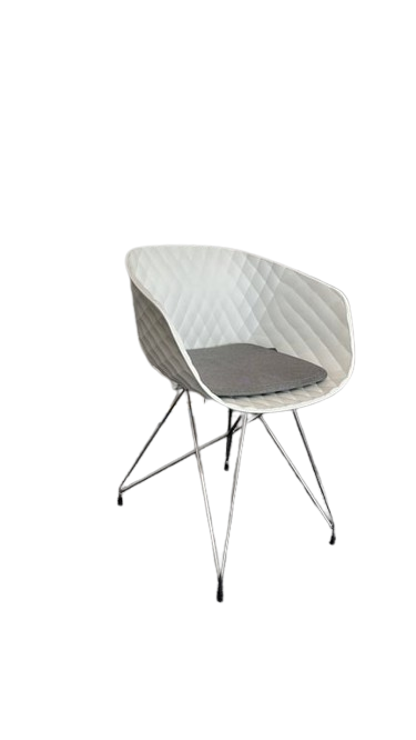 Chaise de réunion Metalmobil avec accoudoirs