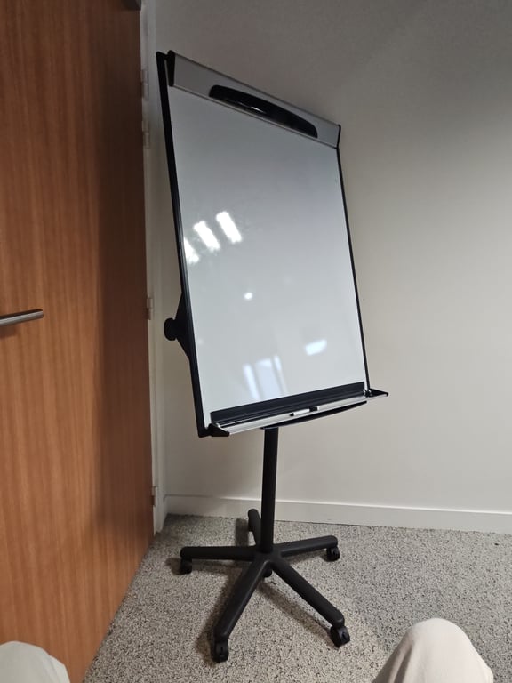 Tableau blanc pour feutres Velleda en plastique