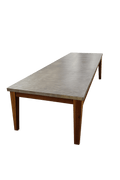 Table de cafétéria industrielle 300x60cm