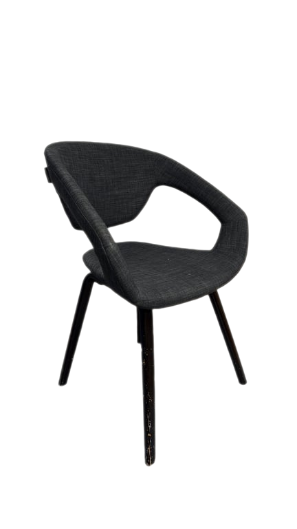 Chaise de réunion Zuiver Flexback Noir