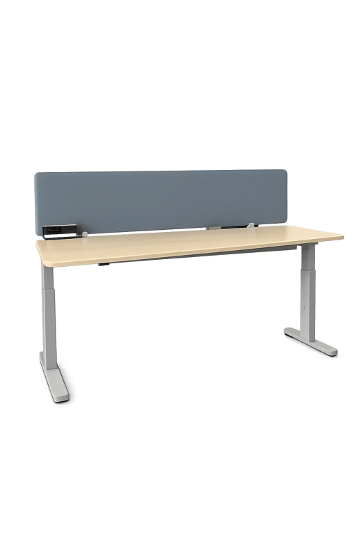 Bureau réglable 180x80 Haworth - Court à droite