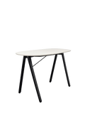 Table haute 140x100 Blanc et Noir