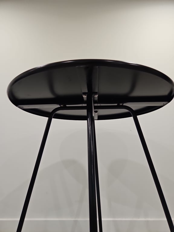 Table d'extérieur Ronde en Métal