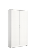 Meroni - Armoire Haute avec Portes Coulissantes et Fermeture à Clé