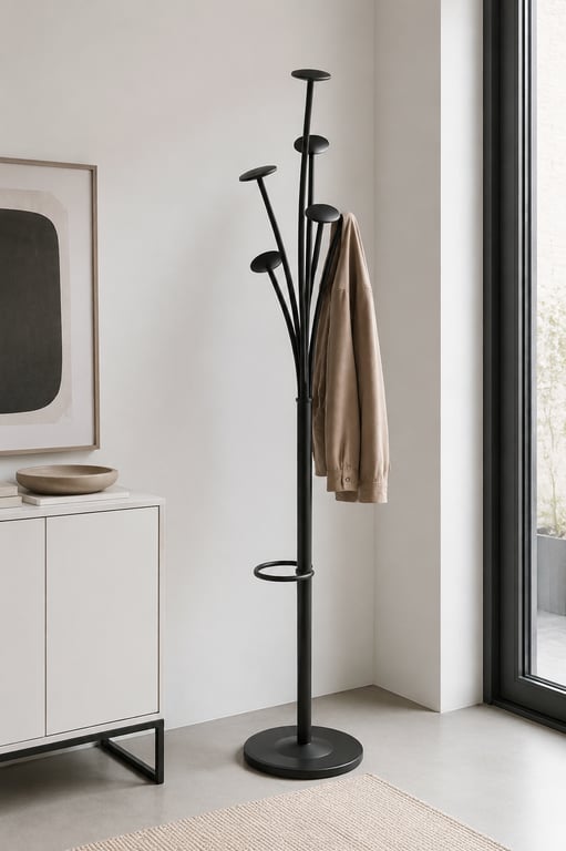 Porte-manteaux Métal noir