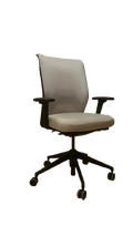 Fauteuil de bureau Vitra ID Gris clair