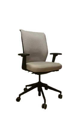 Fauteuil de bureau Vitra ID Gris clair