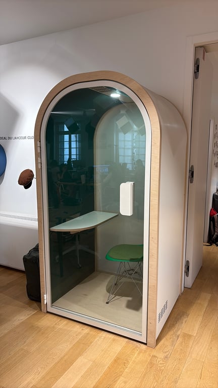 Cabine acoustique modèle Arche