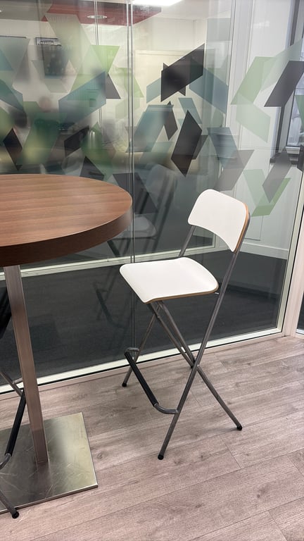 Chaise haute pliable IKEA blanche - 3-4