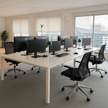 Fauteuil de bureau avec roulettes et piètement en étoile