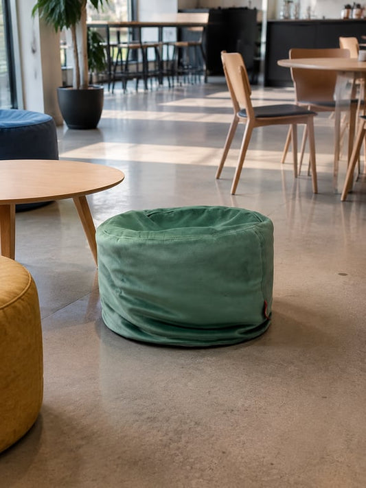 Pouf en velours Jewel