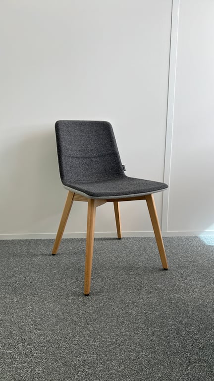 Chaise de réunion Narbutas TWIT&SIT Gris - 3-4