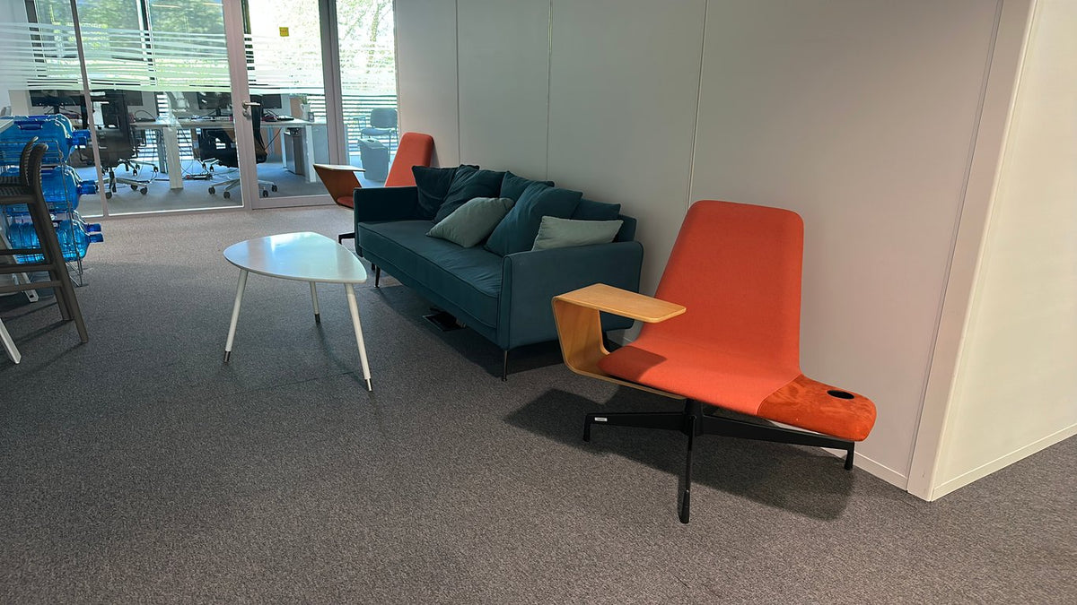 Fauteuil Steelcase en tissu couleur Trinidad - ambiance