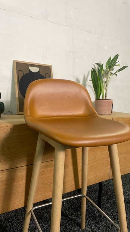 Tabouret haut Fiber stool par Muuto - ambiance