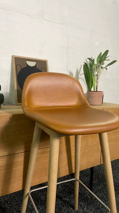 Tabouret haut Fiber stool par Muuto - ambiance