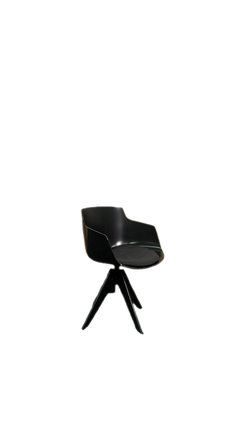 Chaise de réunion MDF Flow Slim - 3-4
