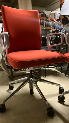 Fauteuil de bureau Orange avec roulettes