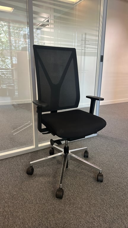 Fauteuil de bureau Gisberger Noir - 3-4