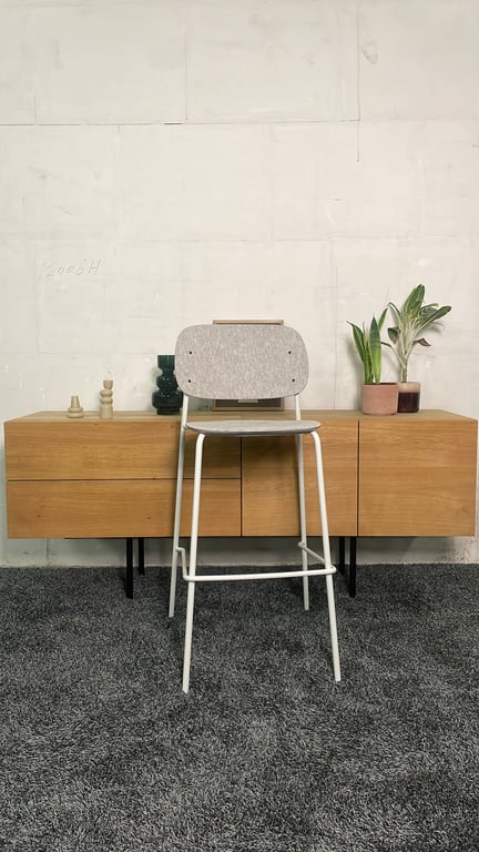 Tabouret de bar Devorm Hale PET Felt - face