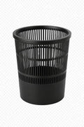 Poubelle noire en plastique