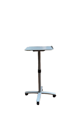 Table polyvalente rectangulaire en métal avec roulettes - 3-4