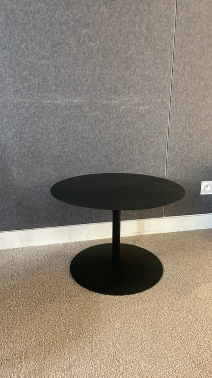 Table basse ronde 60x60 Zuiver - Snow M - face