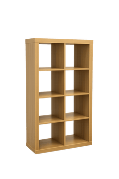 Bibliothèque en bois 80x40